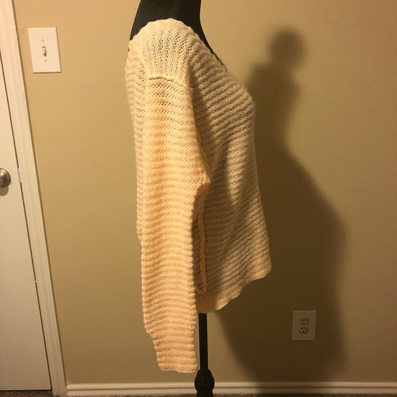 Delicious! S Creamsicle Color Free People Sweater - Picture 5 of 7